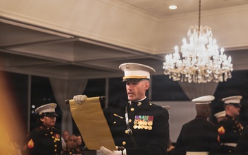 4th Marine Corps District's 250th Birthday Ball Ceremony