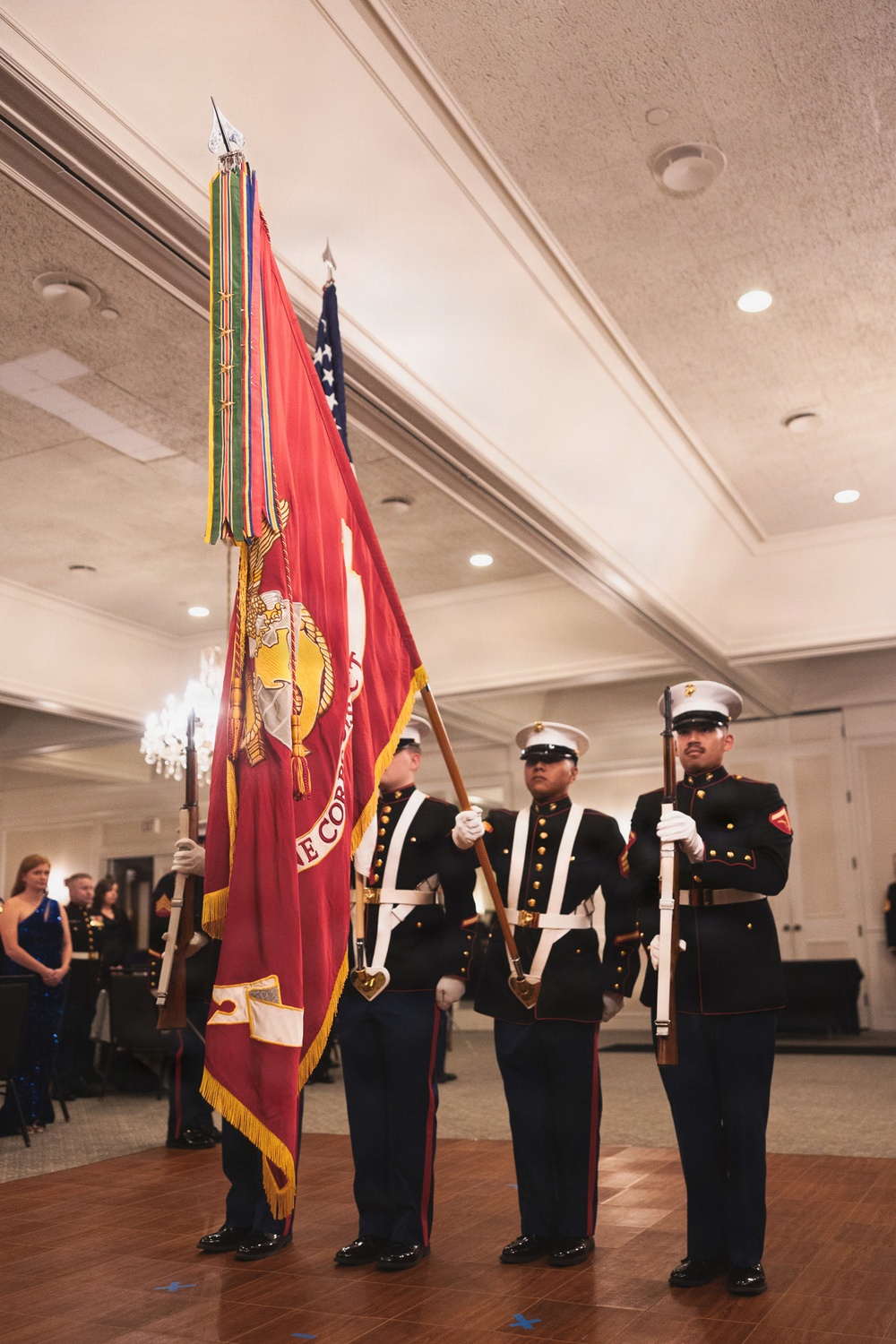 4th Marine Corps District's 250th Birthday Ball Ceremony