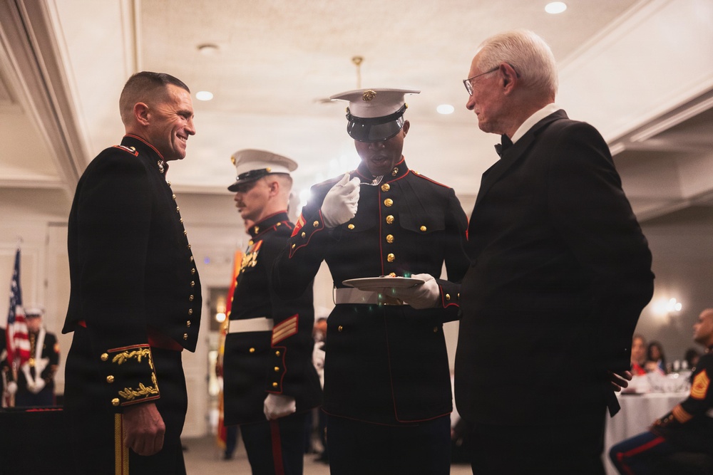 4th Marine Corps District's 250th Birthday Ball Ceremony