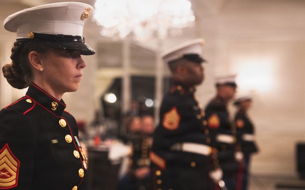 4th Marine Corps District's 250th Birthday Ball Ceremony