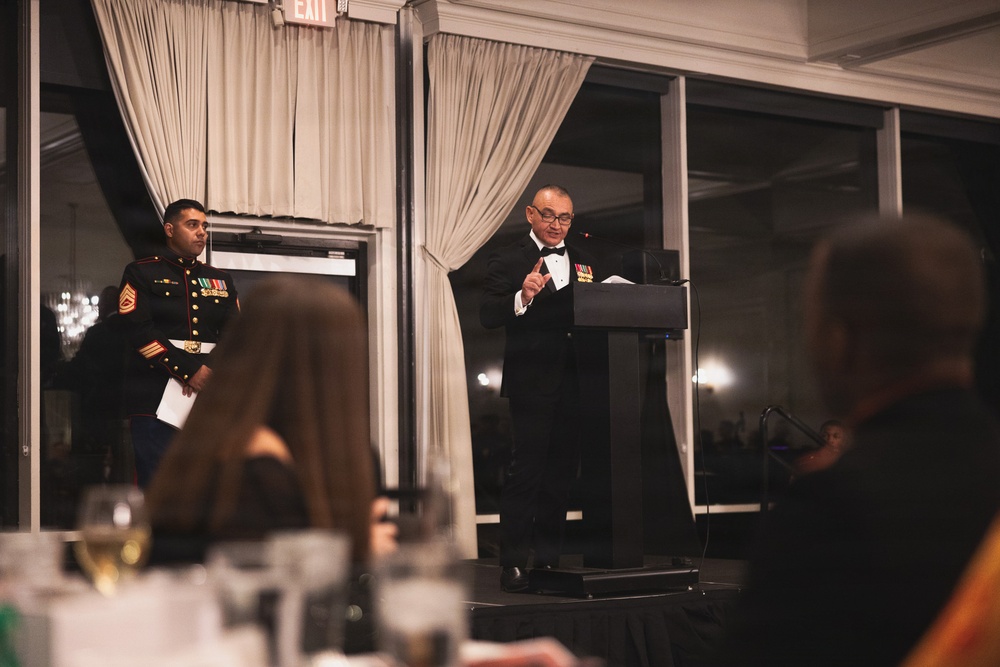 4th Marine Corps District's 250th Birthday Ball Ceremony