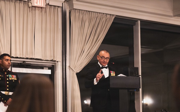 4th Marine Corps District's 250th Birthday Ball Ceremony