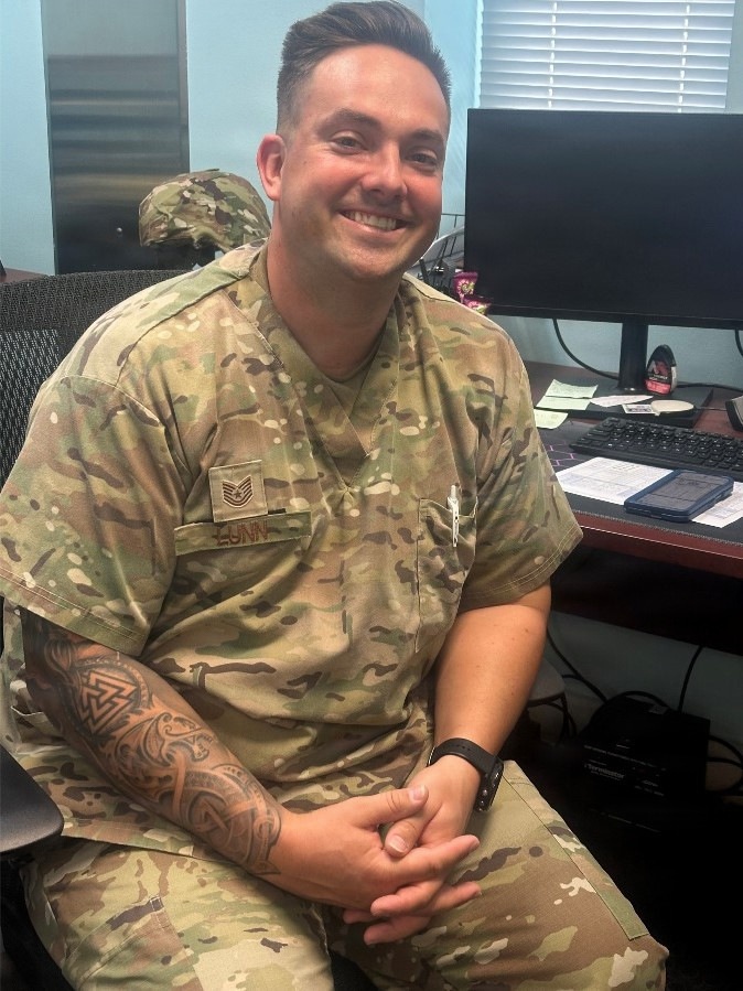 A lifeline in the field: Air Force lab technician maintains 379th EMDS Blood Donation Center