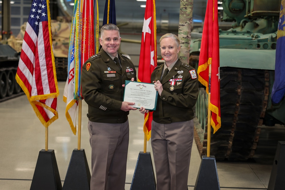 CASCOM/SCOE changes commanders, outgoing commander promoted