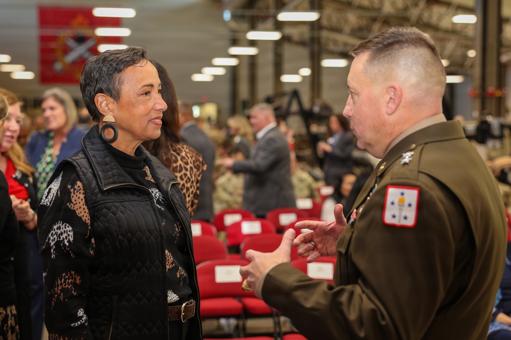 CASCOM/SCOE changes commanders, outgoing commander promoted