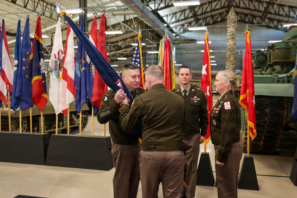 CASCOM/SCOE changes commanders, outgoing commander promoted