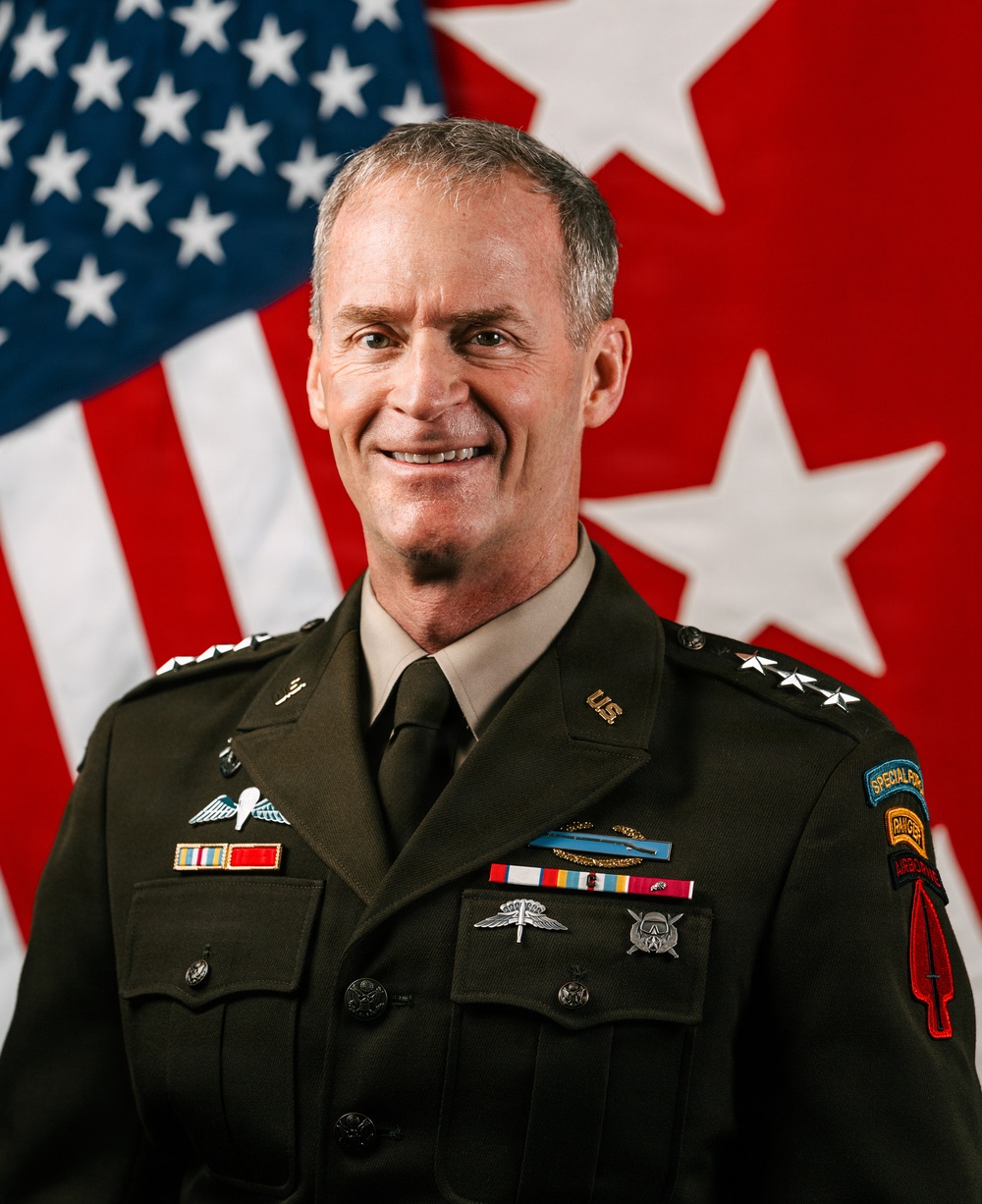 United States Army Special Operations Command Official Portraits
