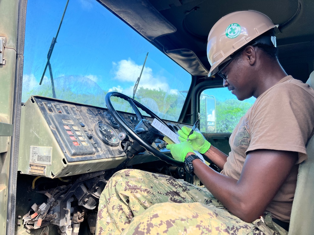 NMCB 133 Deployed to Tinian