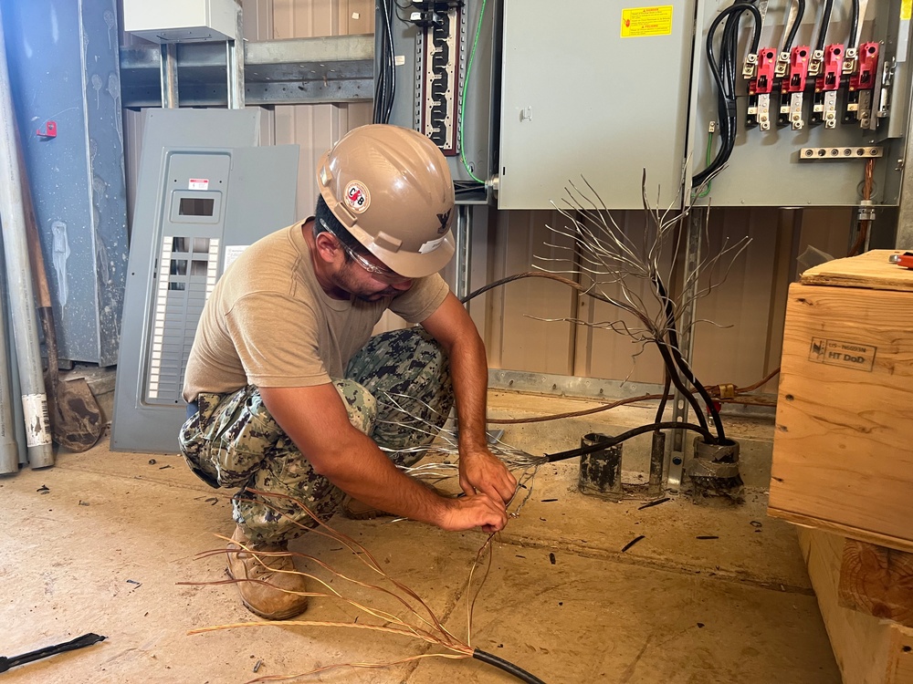 NMCB 133 Deployed to Tinian