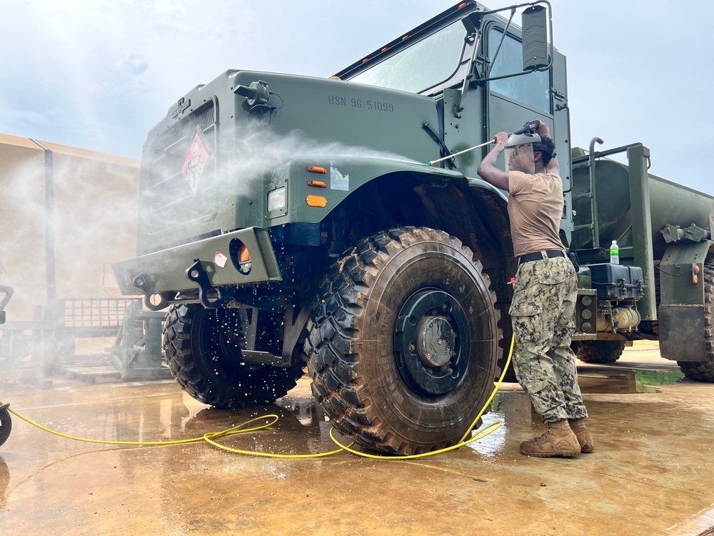 NMCB 133 Deployed to Tinian