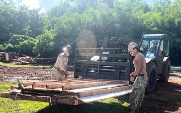 NMCB 133 Deployed to Tinian