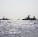 USS Mitscher (DDG 57) sails in formation with INS Magen and INS Hanit of the Israel Defense Force