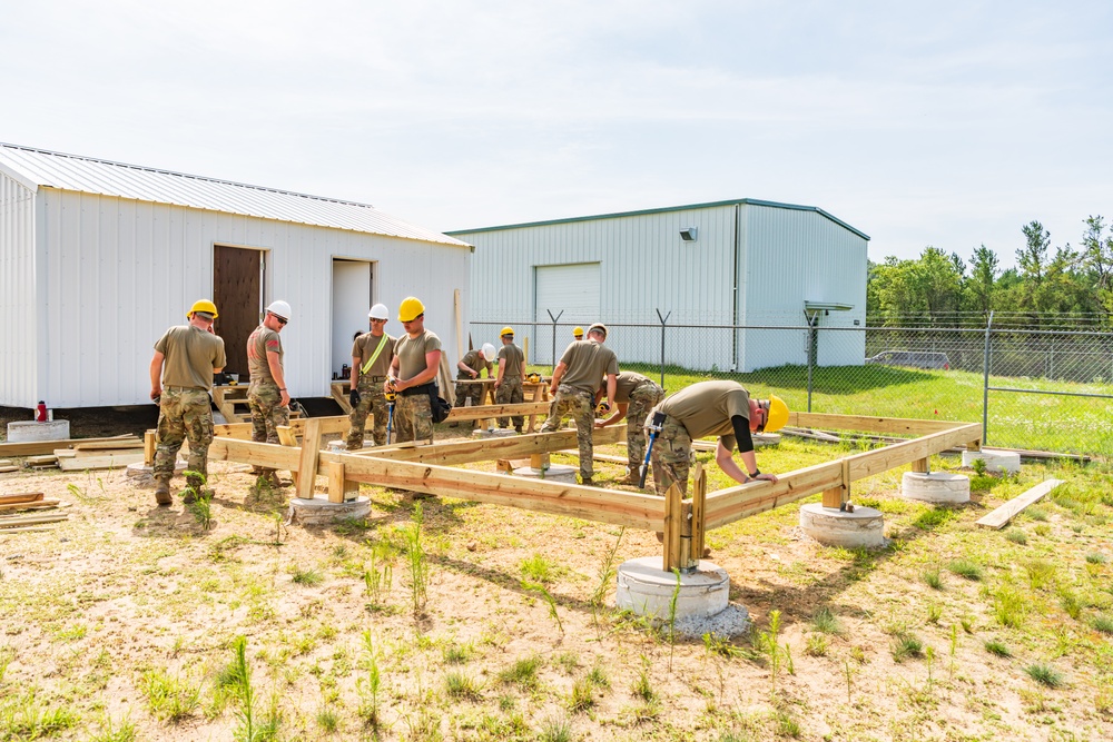 372nd Engineer Company Troop Projects at Fort McCoy WI