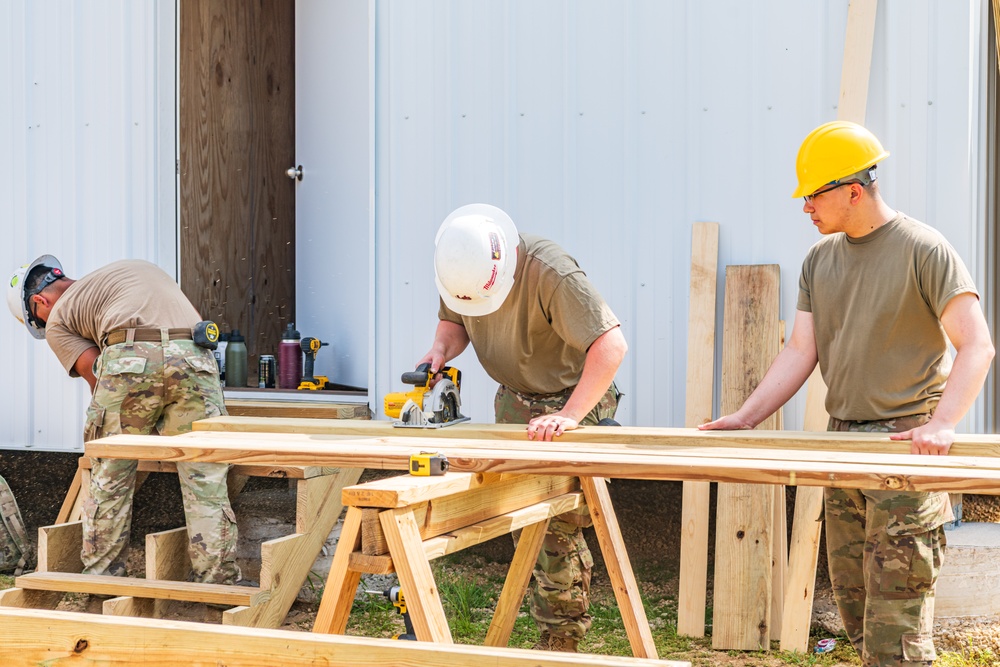 372nd Engineer Company Troop Projects at Fort McCoy WI