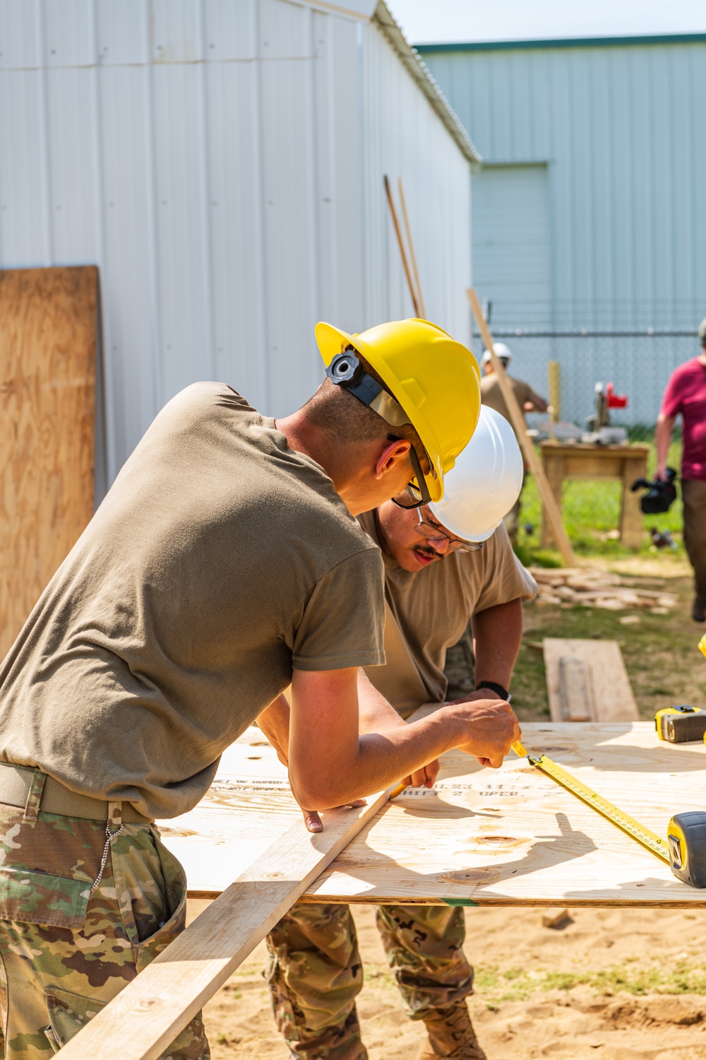 372nd Engineer Company Troop Projects at Fort McCoy WI