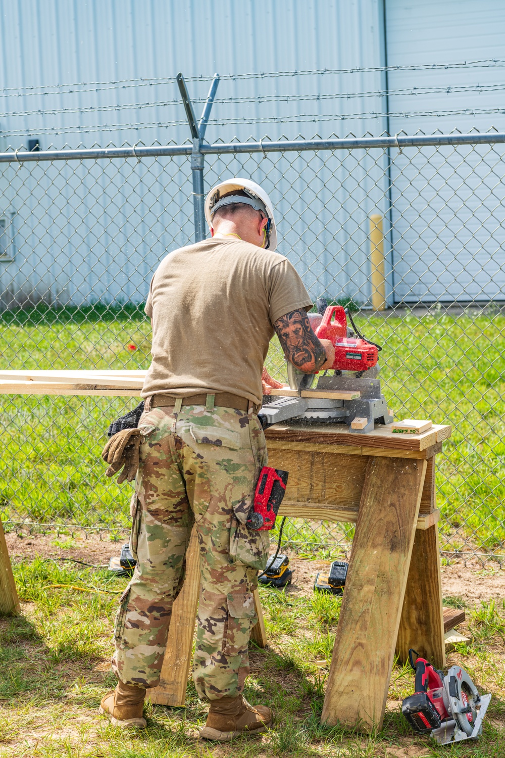 372nd Engineer Company Troop Projects at Fort McCoy WI