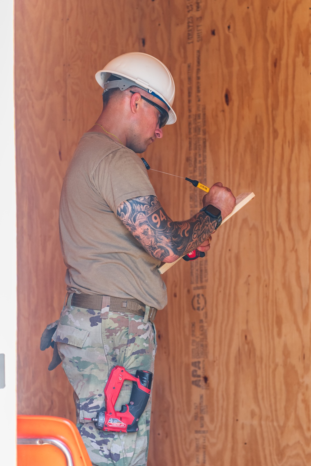 372nd Engineer Company Troop Projects at Fort McCoy WI