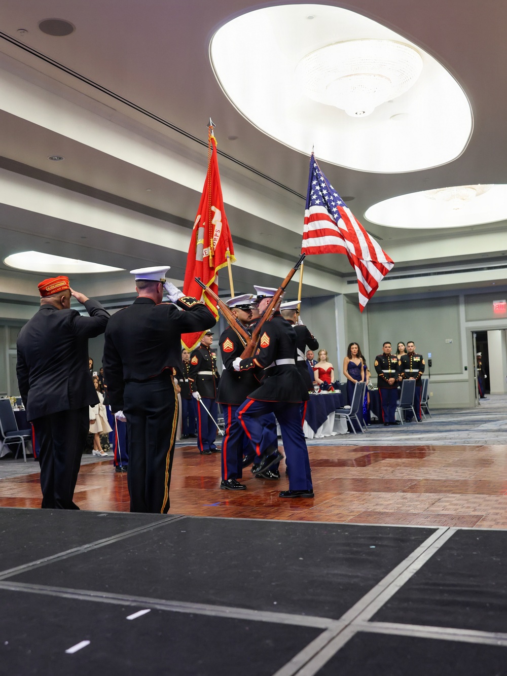 Recruiting Station Dallas 250th Birthday Ball