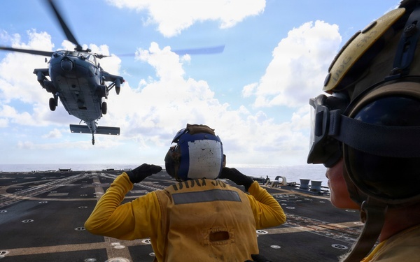 USS Bainbridge (DDG 96) Flight Operations