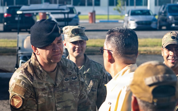 Maj. Gen. Mineau visits 156th Wing