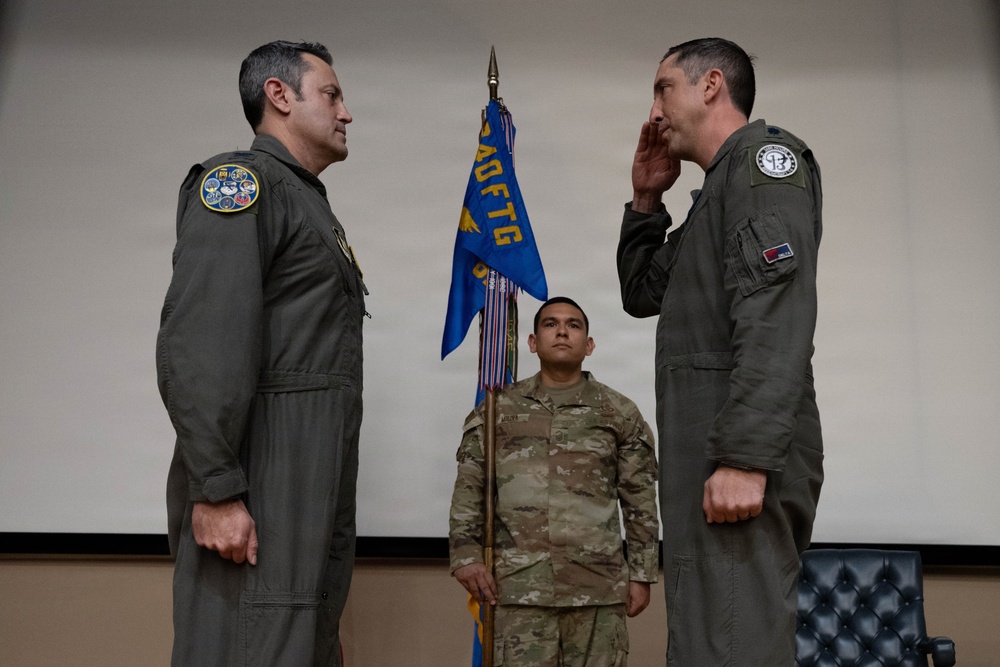 96th FTS welcomes newest commander