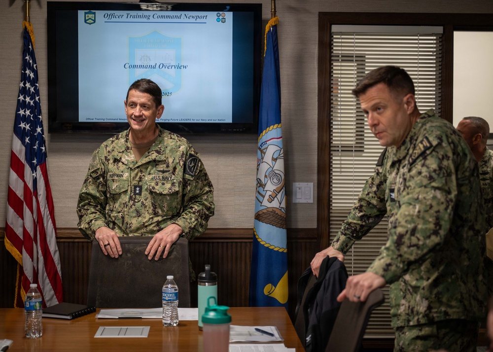 November 17, 2025 – NETC visits Officer Training Command Newport