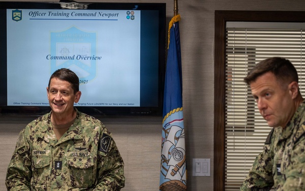 November 17, 2025 – NETC visits Officer Training Command Newport