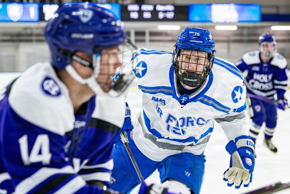 USAFA Hockey vs Holy Cross 2025