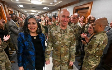 CSAF Allvin Clap Out