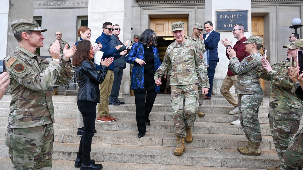CSAF Allvin Clap Out