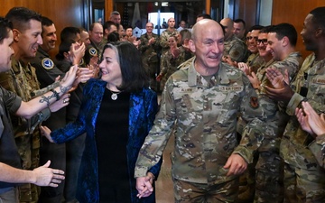 CSAF Allvin Clap Out