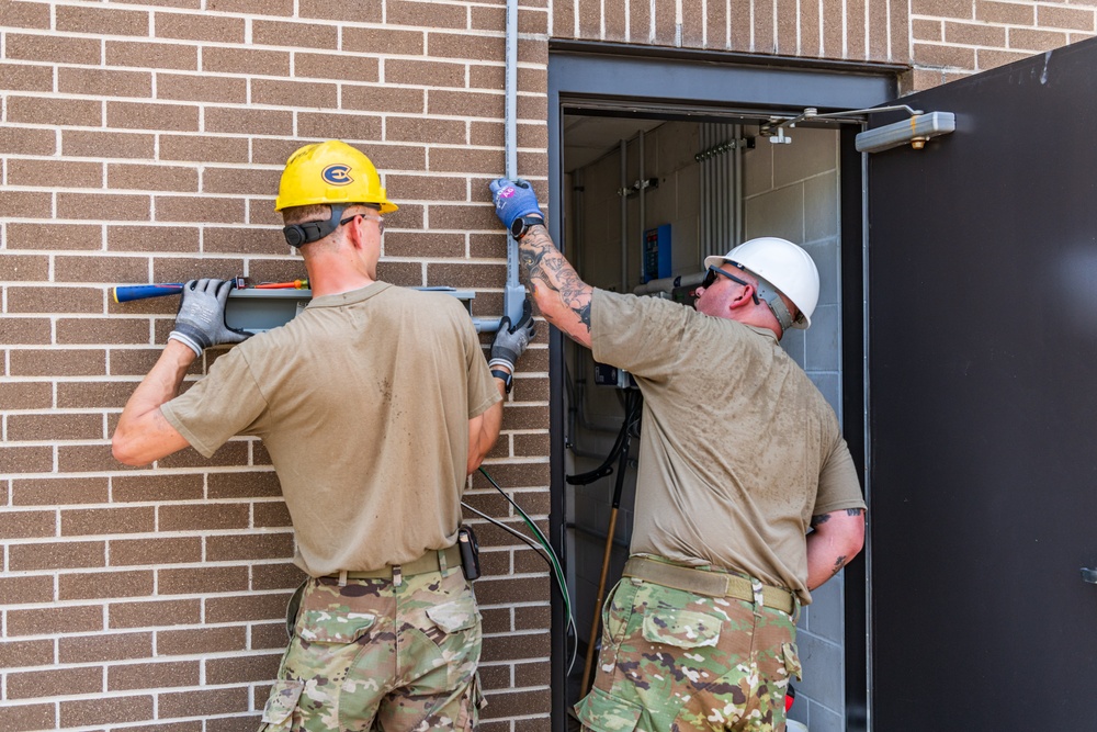 372nd Engineer Company Troop Projects at Fort McCoy WI