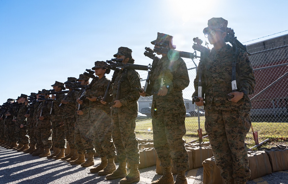 Kilo Company Weapon Turn-In