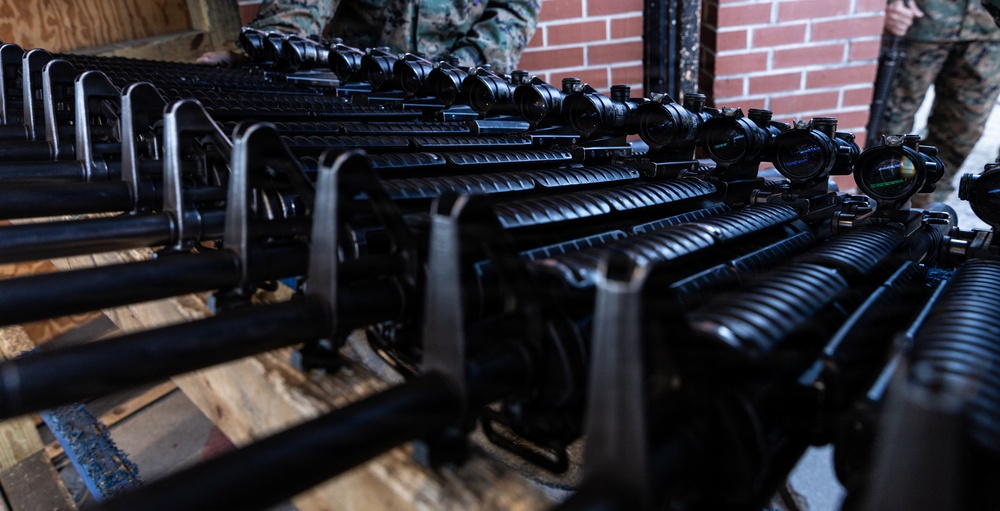 Kilo Company Weapon Turn-In