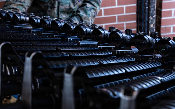 Kilo Company Weapon Turn-In