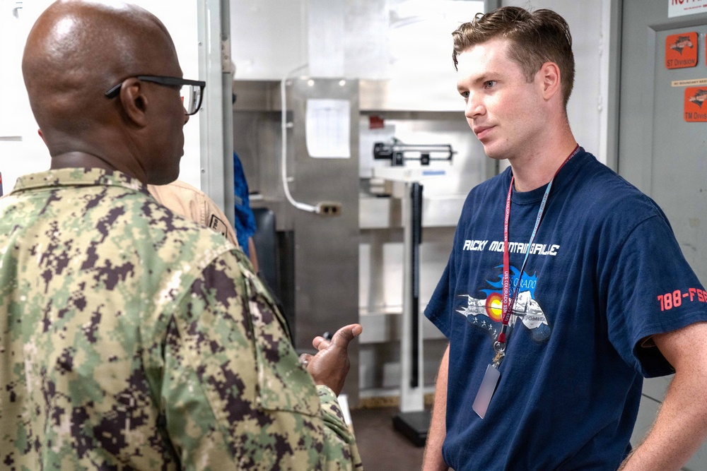 FLTCM Davis visits PHNSY &amp; IMF