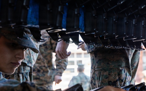 Kilo Company Weapon Turn-In