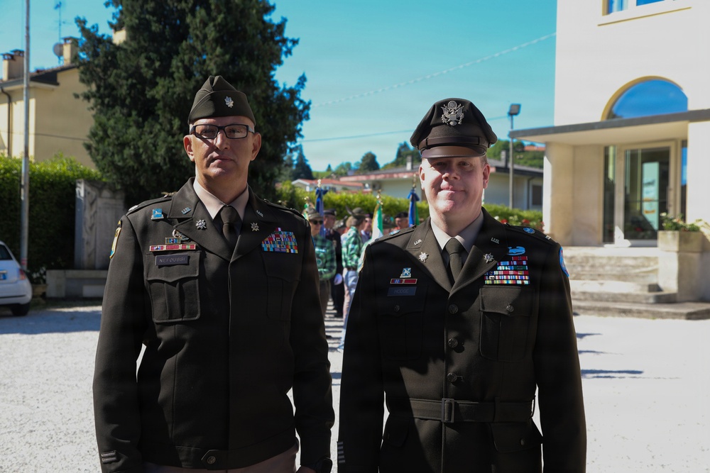 207th Military Intelligence Brigade – Theater Leaders Join Secula Bridge Opening in Longare