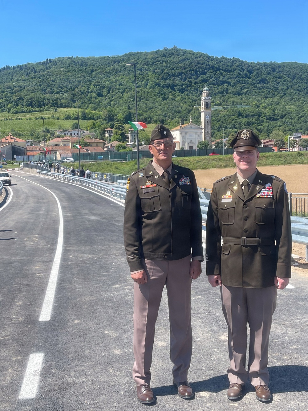 207th Military Intelligence Brigade – Theater Leaders Join Secula Bridge Opening in Longare