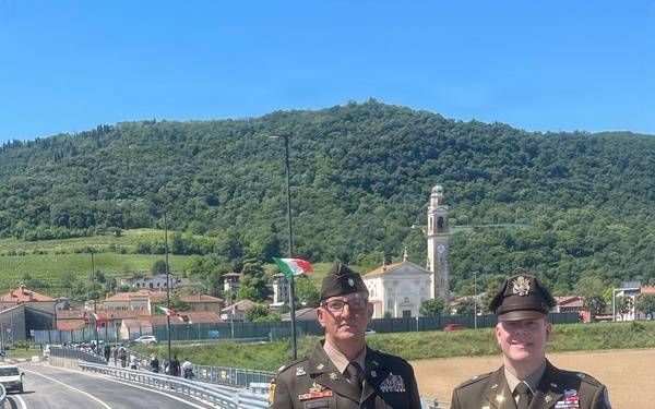 207th Military Intelligence Brigade – Theater Leaders Join Secula Bridge Opening in Longare