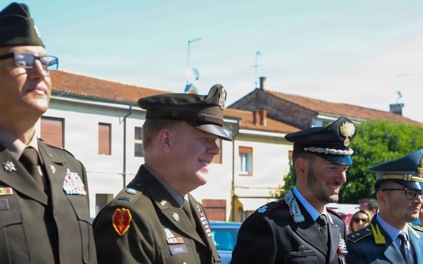 207th Military Intelligence Brigade – Theater Leaders Join Secula Bridge Opening in Longare