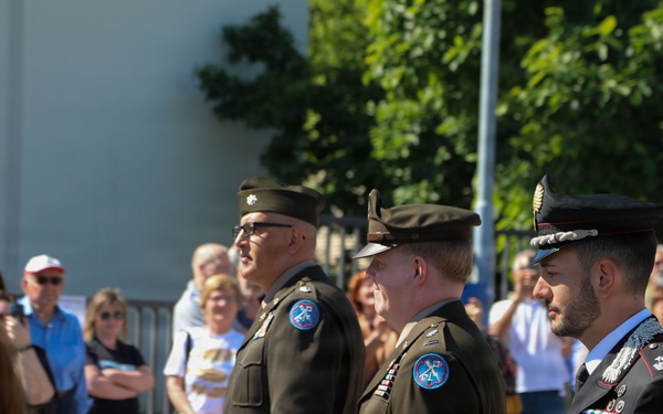 207th Military Intelligence Brigade – Theater Leaders Join Secula Bridge Opening in Longare