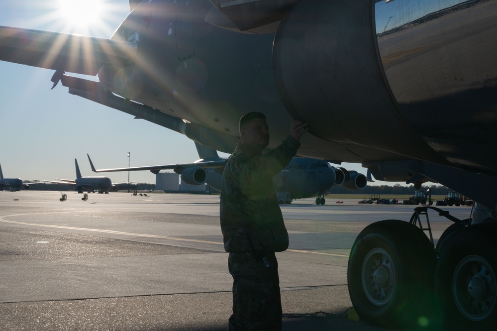 KC-46 Training Flightline coverage