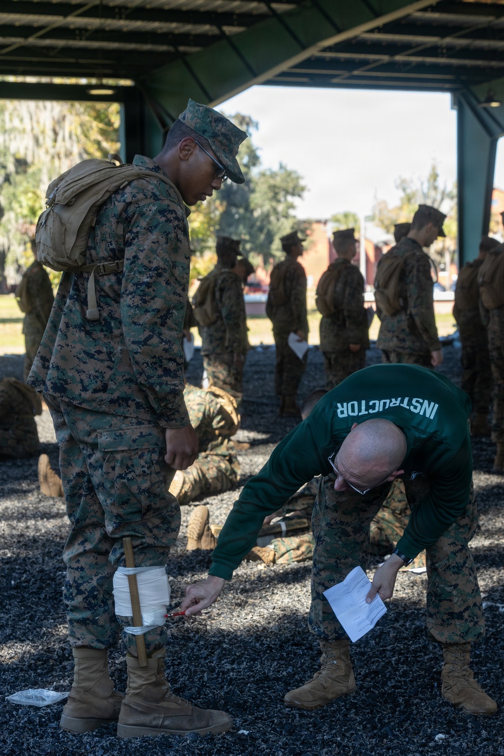 Charlie Company Tactical Combat Casualty Care Evaluation