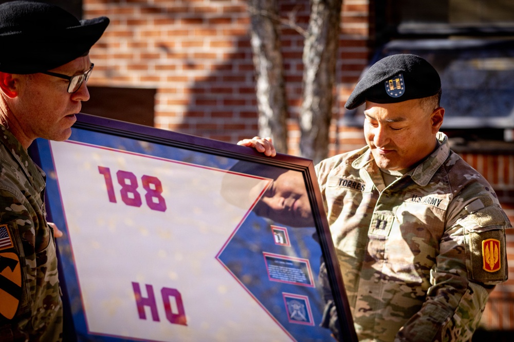 188th Brigade Support Battalion HSC Change of Command