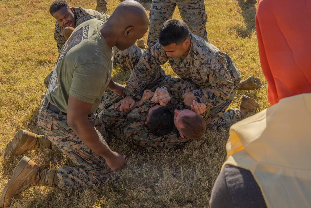 Strength in Standards program hosts ground fighting event