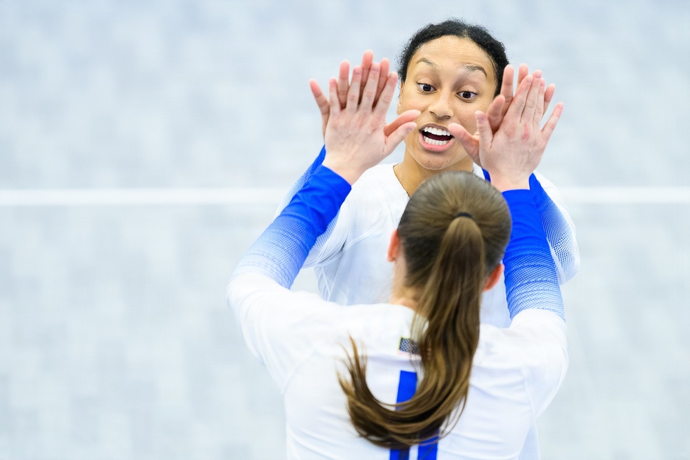 USAFA Volleyball vs San Jose State 2025