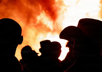 USAFA Spirit Rally Bonfire 2025 2025