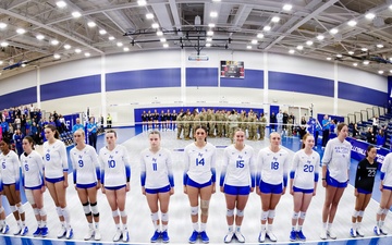 USAFA Volleyball vs San Jose State 2025