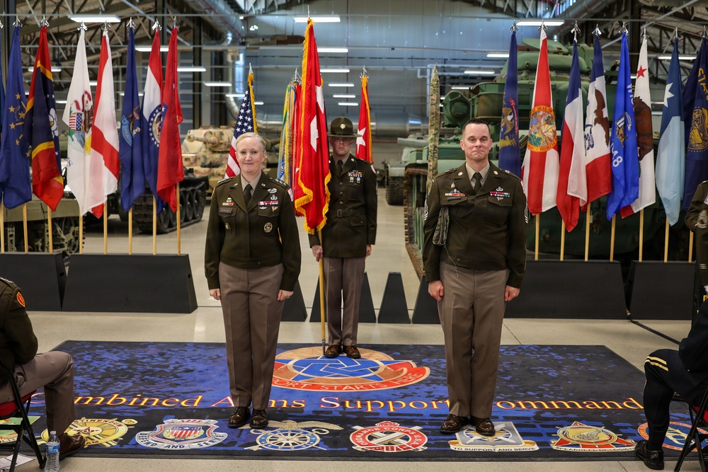 CASCOM/SCOE changes commanders, outgoing commander promoted